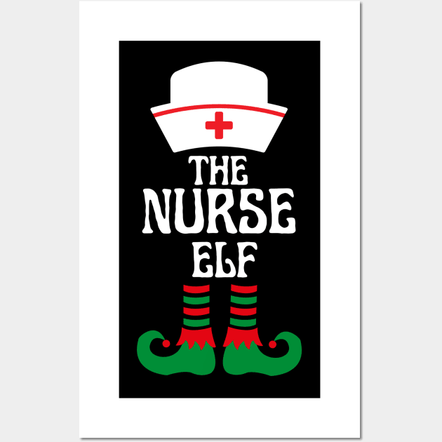 THE NURSE ELF Wall Art by ZhacoyDesignz